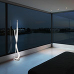 Lital Chrome Floor Lamp