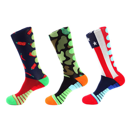 Ruli // 3-Pack Athletic Socks