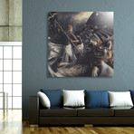 Judgement // Aluminum (16"W 16"H x 0.1"D)