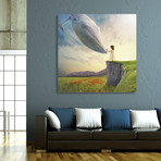 Childhood Dream // Aluminum (16"W 16"H x 0.1"D)