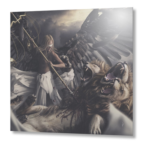 Judgement // Aluminum (16"W 16"H x 0.1"D)