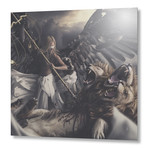 Judgement // Aluminum (16"W 16"H x 0.1"D)