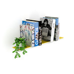 Air Minus Floating Books Wall Display (White + Blue)