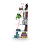 Tars Mini Bookcase (Black, Pink)