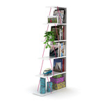 Tars Mini Bookcase (Black, Pink)