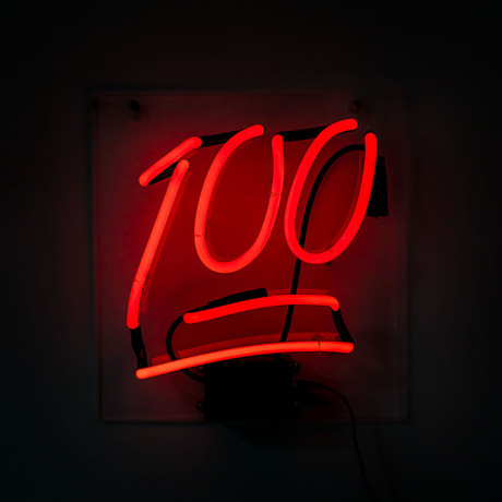 100 Neon Wall Light