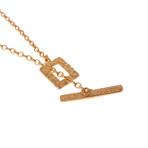 Think Positive Chain // Gold Plated Silver