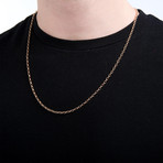 Think Positive Chain // Gold Plated Silver