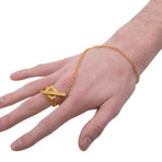 Think Positive Chain // Gold Plated Silver