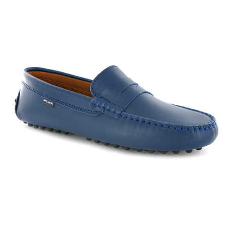 Chuck Leather Driver Moccasin // Ocean (Euro: 40)