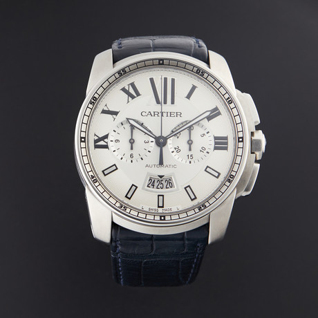 Cartier Calibre de Cartier Chronograph Automatic // W7100046 // Pre-Owned