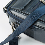 Zippered Side Bag // Dark Blue