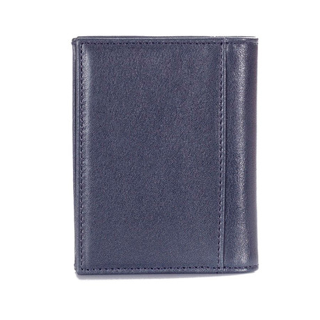 Bi-Fold 8-Card Holder (Dark Blue)