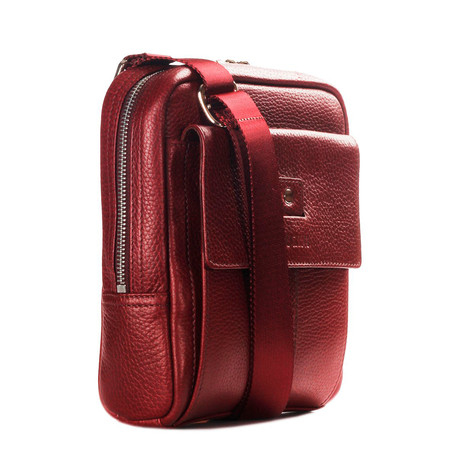 Crossbody Bag // Claret Red
