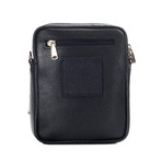 Crossbody Double-Compartment Bag // Dark Blue