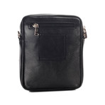 Crossbody Double-Compartment Bag // Black