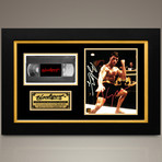 Bloodsport // Jean Claude Van Damme + Bolo Yeung Hand-Signed // Custom Frame (Signed Photo Only + Custom Frame)