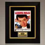 Ferris Bueller // Matthew Broderick + Jeffrey Jones Hand-Signed // Custom Frame (Signed Photo Only + Custom Frame)