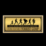 Forrest Gump // Tom Hanks Hand-Signed // Custom Frame (Signed Photo Only + Custom Frame)