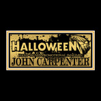 Halloween // John Carpenter Hand-Signed // Custom Frame (Signed Photo Only + Custom Frame)