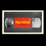 Pulp Fiction // John Travolta + Uma Thurman + Samuel L. Jackson + Bruce Willis + Quentin Tarantino Hand-Signed // Custom Frame (Signed Photo Only + Custom Frame)