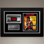 Rambo // Sylvester Stallone Hand-Signed // Custom Frame (Signed Photo Only + Custom Frame)