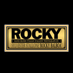 Rocky // Sylvester Stallone Hand-Signed // Custom Frame (Signed Photo Only + Custom Frame)