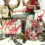 Smokey And The Bandit // Burt Reynolds + Jackie Gleason Hand-Signed // Custom Frame (Signed Photo Only + Custom Frame)