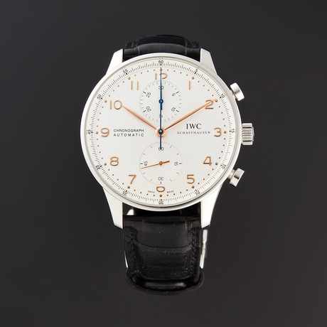 IWC Portuguese Chronograph Automatic // IW371445 // Pre-Owned