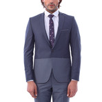 Wilmer 2-Piece Slim-Fit Suit // Smoked (US: 46R)