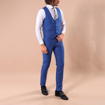 Leonard 3-Piece Slim-Fit Suit // Blue (US: 40R)