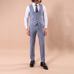 Leonard 3-Piece Slim-Fit Suit // Gray (US: 40R)