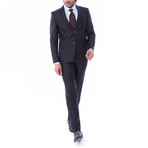 Antonio 2-Piece Slim-Fit Suit // Black (Euro: 46)