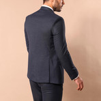 Rodrick 3-Piece Slim-Fit Suit // Smoked (US: 38R)