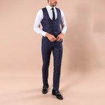 Graham 3-Piece Slim-Fit Suit // Navy (Euro: 44)