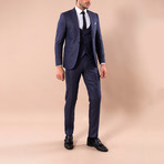 Graham 3-Piece Slim-Fit Suit // Navy (US: 40R)