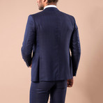 Graham 3-Piece Slim-Fit Suit // Navy (US: 34R)