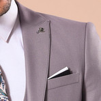 Graham 3-Piece Slim-Fit Suit // Mink (US: 34R)