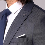 Geoffrey 3-Piece Slim-Fit Suit // Smoke (US: 36R)