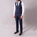 Monty 3-Piece Slim-Fit Suit // Navy (US: 34R)
