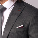 Damion 3-Piece Slim-Fit Suit // Smoked (US: 46R)