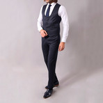Louie 3-Piece Slim-Fit Suit // Navy (US: 36R)