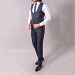 Clemente 3-Piece Slim-Fit Suit // Navy (US: 42R)
