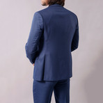 Geoffrey 3-Piece Slim-Fit Suit // Navy (US: 36R)