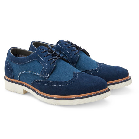 The Chester Wingtip Toe / Navy (US: 7.5) - S3 Holding - Touch of Modern