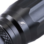 E6 Outdoor Flashlight + FR-1 Flashlight Ring (Black)
