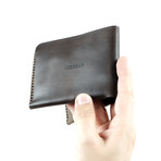 Billy Land Sea Wallet // Dark Brown