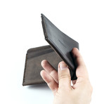 Billy Land Sea Wallet // Dark Brown