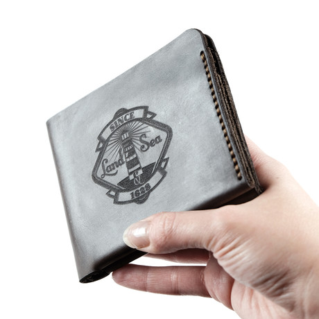 Billy Land Sea Wallet // Dark Brown