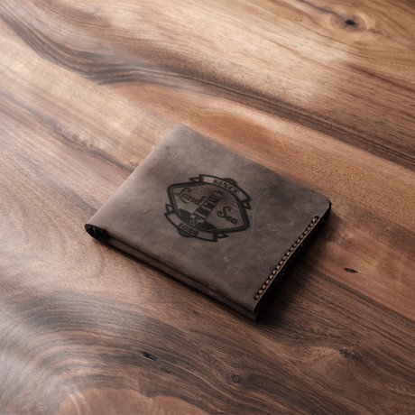 Billy Land Sea Wallet // Brown